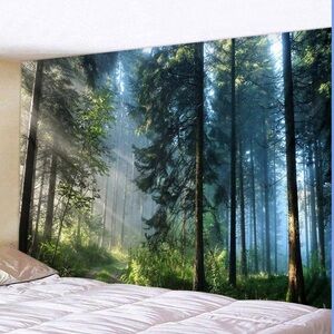Morning Forest Wall Mural